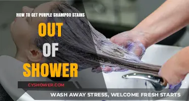 Effective Tips to Remove Purple Shampoo Stains from Your Shower