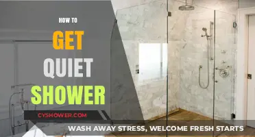Achieve a Peaceful Shower Experience: Tips for a Quieter Bath Time