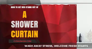Effective Tips to Remove Red Stains from Your Shower Curtain