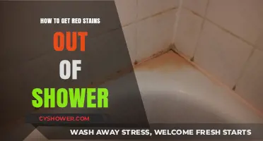 Effective Ways to Remove Red Stains from Your Shower Easily