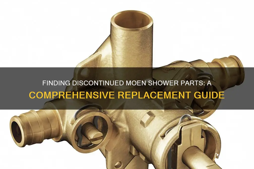 how to get replacement parts for discontinued moen shower