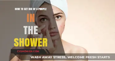 Shower Secrets: Quick Fixes to Banish Pimples Fast and Naturally