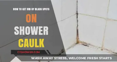Effective Ways to Remove Black Spots from Shower Caulk