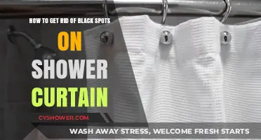 Effective Ways to Remove Black Spots from Your Shower Curtain