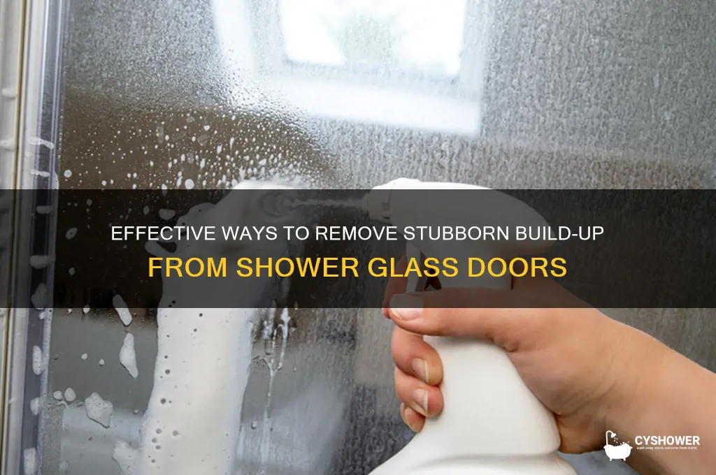 how to get rid of build up on shower glass