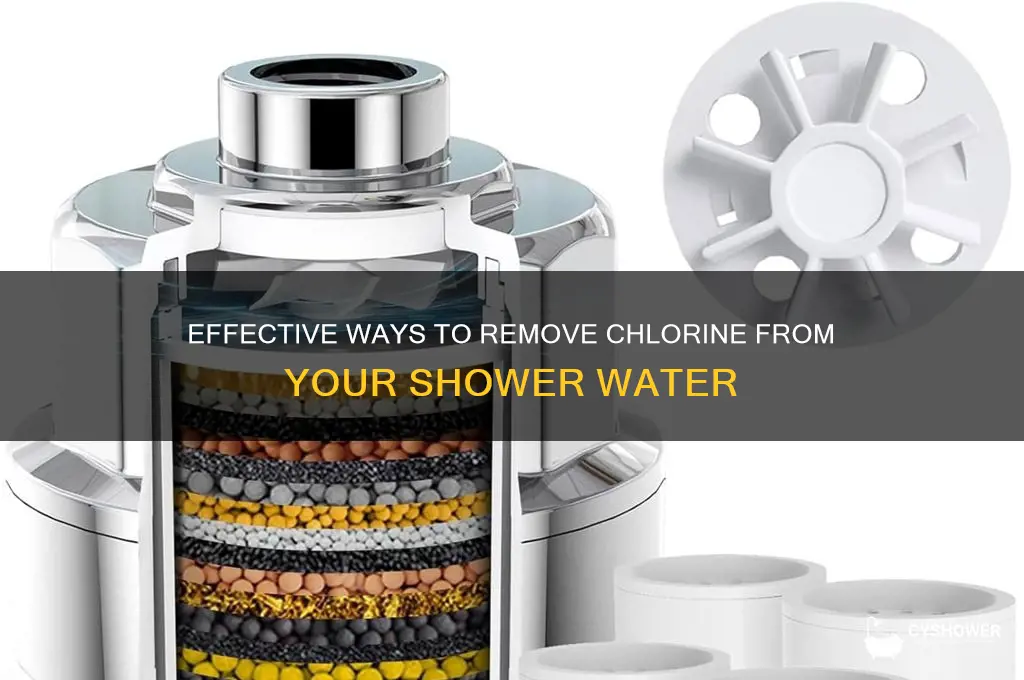 how to get rid of chlorine in shower water