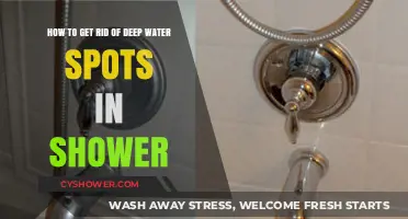 Effective Ways to Remove Stubborn Deep Water Spots in Your Shower