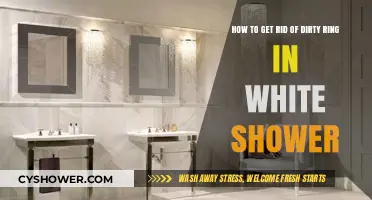 Effective Ways to Remove Stubborn Dirty Rings from White Showers