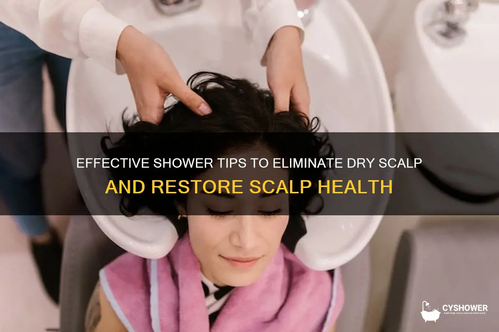 how to get rid of dry scalp in shower