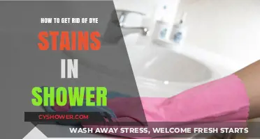 Effective Ways to Remove Dye Stains from Your Shower Surfaces