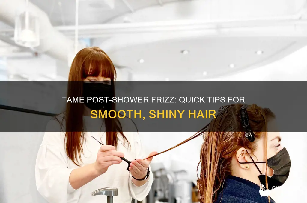 how to get rid of frizz after shower