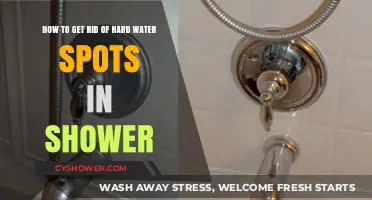 Effective Ways to Remove Hard Water Spots in Your Shower