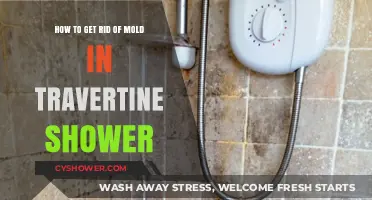 Effective Ways to Remove Mold from Travertine Shower Surfaces