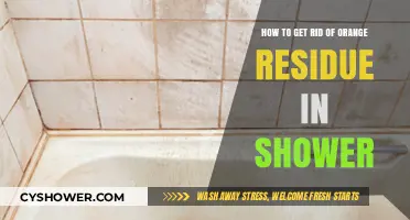 Effective Ways to Remove Orange Shower Residue and Restore Shine