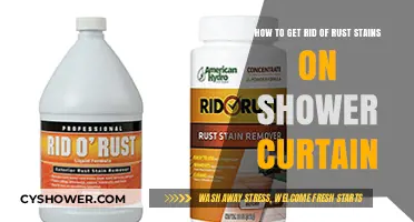 Effective Ways to Remove Rust Stains from Your Shower Curtain
