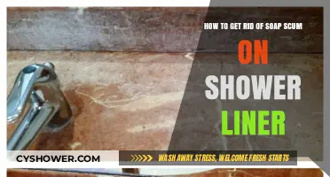 Effective Tips to Remove Soap Scum from Your Shower Liner