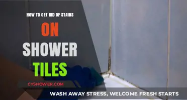 Effective Tips to Remove Stubborn Stains from Shower Tiles Easily