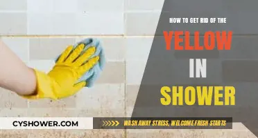 Effective Ways to Remove Yellow Stains from Your Shower
