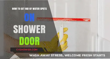 Effective Ways to Remove Water Spots from Your Shower Door