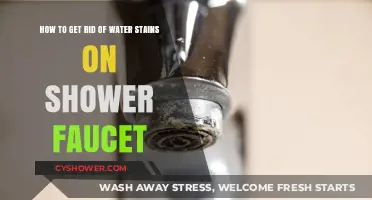 Remove Water Stains from Shower Faucets: Quick and Easy Tips
