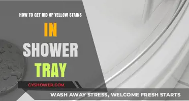 Effective Ways to Remove Yellow Stains from Your Shower Tray