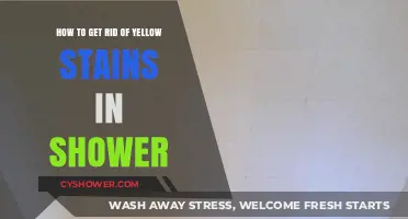 Effective Tips to Remove Yellow Shower Stains Easily and Quickly