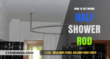 Creative Solutions: Installing a Round Half Shower Rod Easily