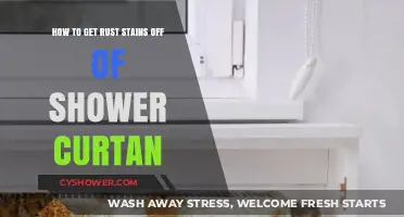 Effective Ways to Remove Rust Stains from Your Shower Curtain