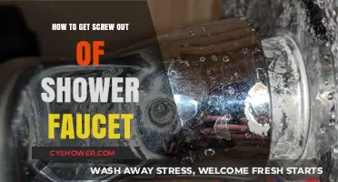 Efficiently Remove Stuck Screws from Your Shower Faucet: A Step-by-Step Guide