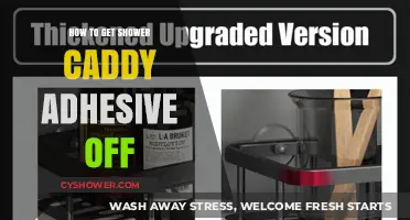 Removing Shower Caddy Adhesive: Quick, Easy, and Damage-Free Tips