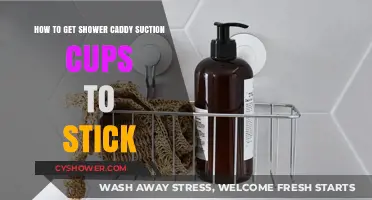 Mastering Shower Caddy Suction Cups: Tips for a Secure Stick
