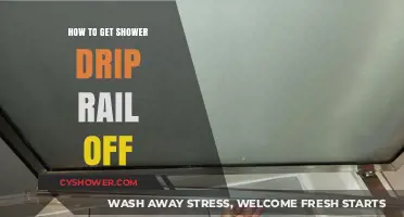 Easy Steps to Remove Your Shower Drip Rail Safely and Efficiently