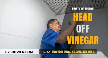 Effective Vinegar Method to Remove a Stuck Shower Head Easily