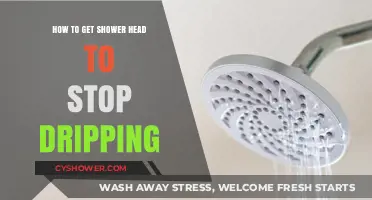 Fix a Dripping Shower Head: Quick and Easy DIY Solutions