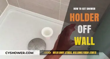Easy Steps to Remove Your Shower Holder from the Wall