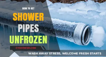 Quick Fixes: Thawing Frozen Shower Pipes Safely and Efficiently