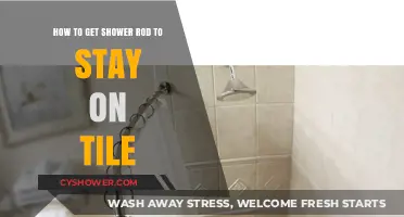 Secure Your Shower Rod on Tile: Easy DIY Fixes and Tips