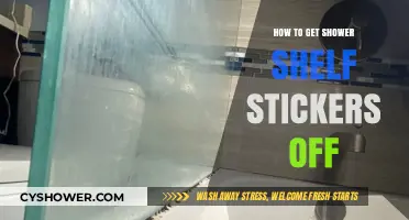 Effortless Removal: How to Get Shower Shelf Stickers Off Easily