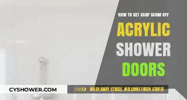 Effective Ways to Remove Soap Scum from Acrylic Shower Doors