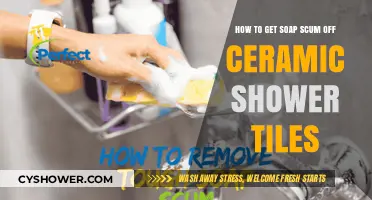 Effective Ways to Remove Soap Scum from Ceramic Shower Tiles