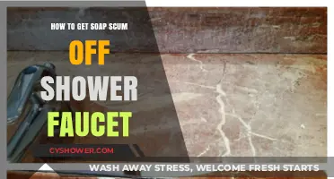 Effective Ways to Remove Soap Scum from Shower Faucets Easily