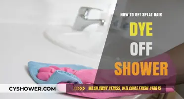 Effective Tips to Remove Splat Hair Dye Stains from Your Shower