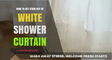 Effective Tips to Remove Stubborn Stains from Your White Shower Curtain