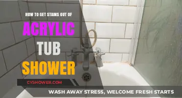 Effective Tips to Remove Stubborn Stains from Acrylic Tub Showers