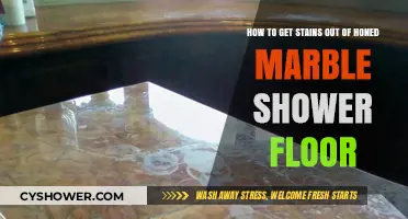 Effective Tips for Removing Stains from Honed Marble Shower Floors