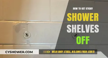 Easy Ways to Remove Sticky Shower Shelves Without Damaging Tiles