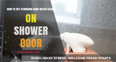 Effective Ways to Remove Stubborn Hard Water Stains from Shower Doors