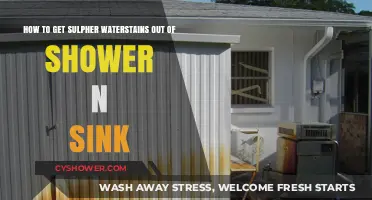 Effective Ways to Remove Sulfur Water Stains from Showers and Sinks