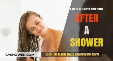 Mastering Post-Shower Curls: Tips for Super Curly Hair