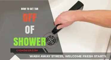 Effective Ways to Remove Tar from Your Shower Surface Easily